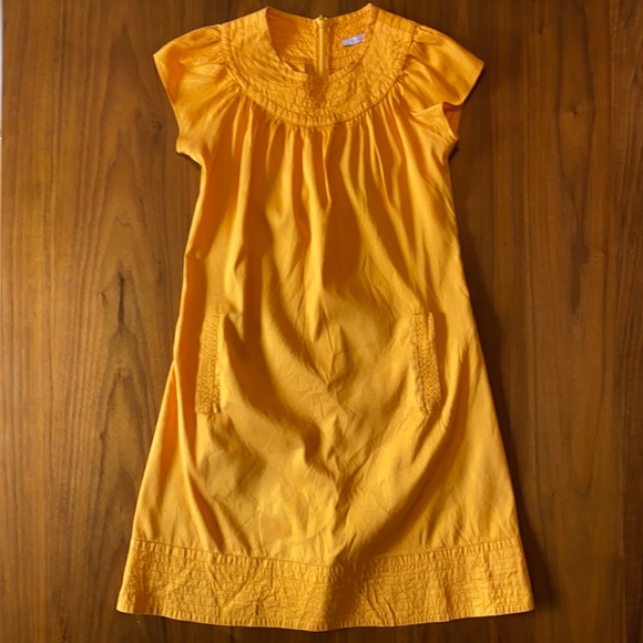 Calypso St. Barth Dresses & Skirts - Calypso bright yellow-orange silk dress